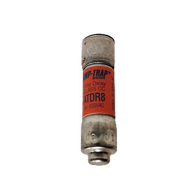 Ferraz Shawmut ATDR8 600 V AC 8 A Class CC Current-Limiting Time-Delay Fuses