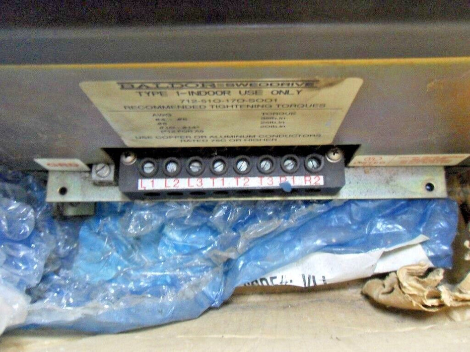 Baldor 712-510-170-S001 SWEODRIVE A/C Vector Drive