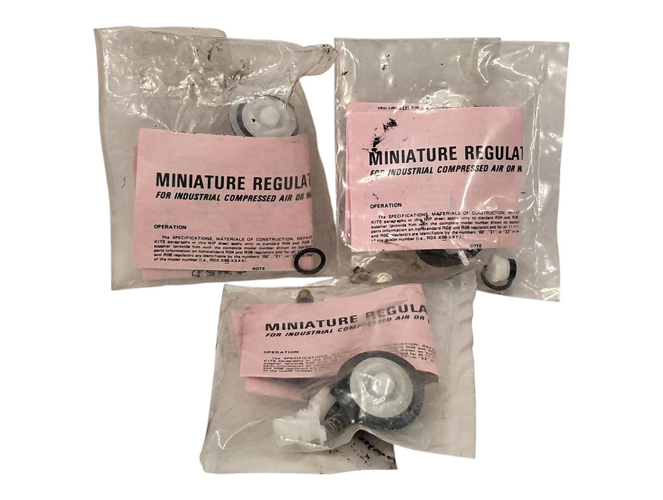 Dixon 3407-02 Miniature Regulator Repair Kit for R07 Regulators