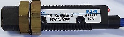 Eaton 14151AS5360 Polarized Retroreflective Photoelectric Sensor w/ Reflector