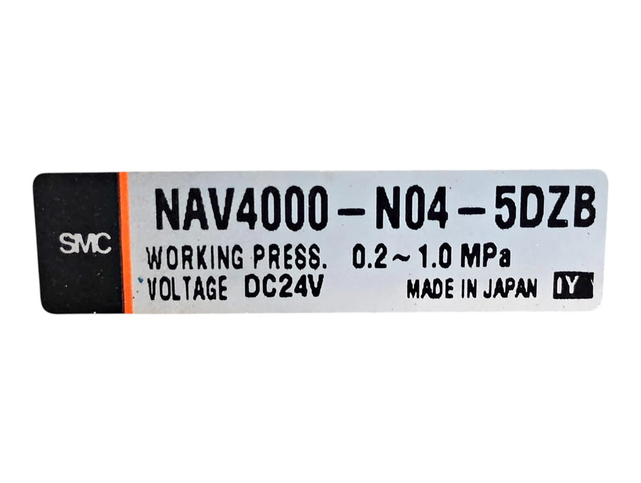 SMC NAV4000-N04-5DZB 24 V DC 1.0 MPa Soft Start Up Valve