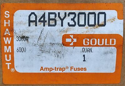 Gould Shawmut A4BY3000 AmpTrap 600 V 3000 A HRC-L Current Limiting Class L Fuse