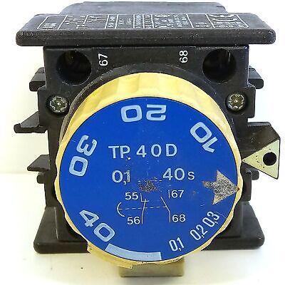 ABB TP-40DA 1SBN020300R1000 690 V AC 10 A 0.1-40 seconds Time Delay Relay