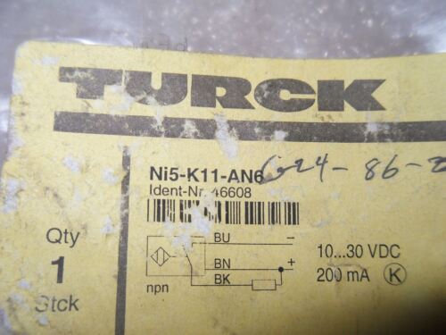Turck NI5-K11-AN6 Proximity Sensor