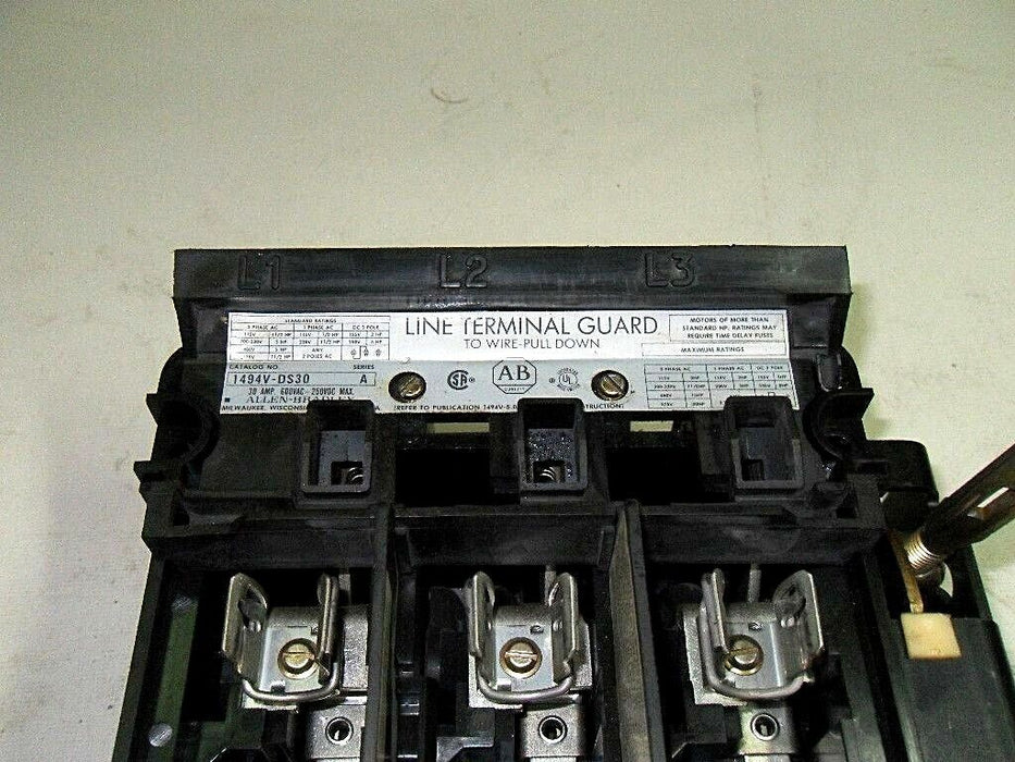 Allen-Bradley 194V-DS30 DISCONNECT SWITCH KIT