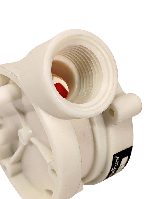 Gems Sensors 155480 1/2 in Polypropylene RFI RotorFlow Visual Flow Indicator
