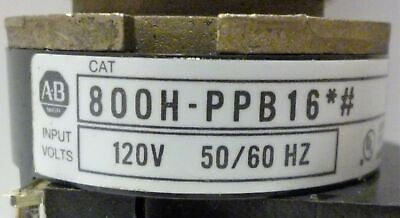 Allen-Bradley 800H-PPB16G 120V Green Pilot Light for Hazardous Location