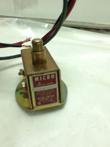 MICRO SWITCH BZC-2RQ SWITCH