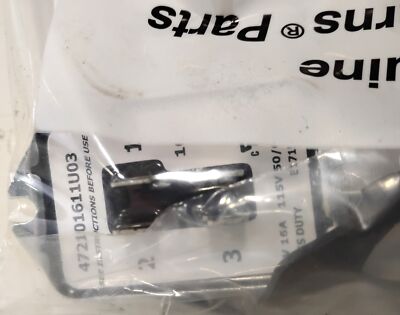 Stearns 472101611U03 115 V 16 A 165 V Cutout SINPAC Switch