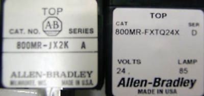 2 Allen-Bradley Selector Switch 800MR-JX2K