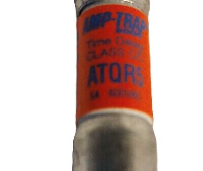 Ferraz Shawmut ATQR5 600 V AC 5 A Amp-Trap Time Delay Fuse - Lot of 4