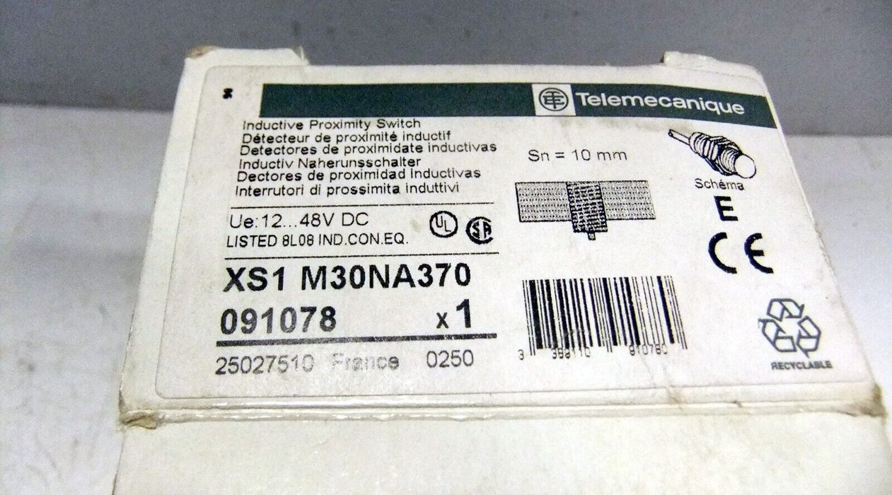 Telemecanique XS1 M30NA370 Inductive Proximity Switch