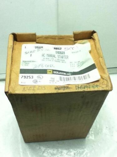 Square D 8536-SCO3S CONTACTOR SIZE 1