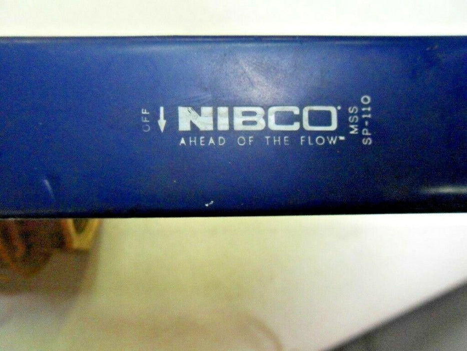 1 Nibco SP-110 1-1/2" Bronze Ball Valve