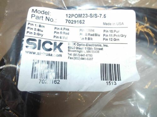 SICK OPTIC ELECTRONIC 7029162 CABLE