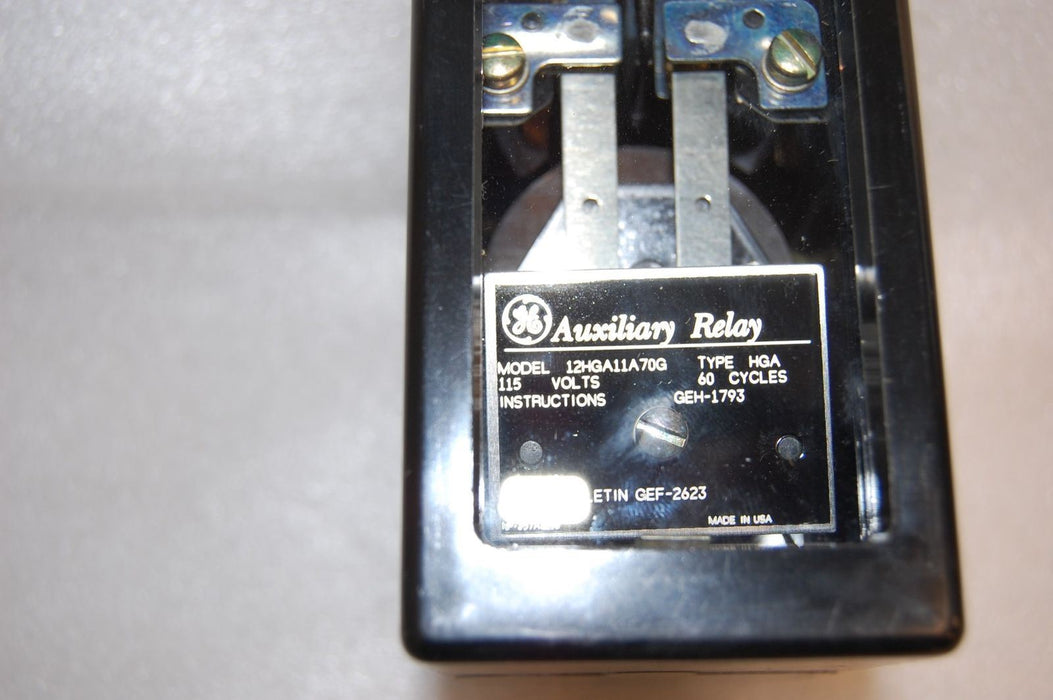GE P12HGA1170G AUXILARY RELAY 12HGA1170G