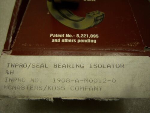 Inpro Vbx Seal Bearing Isolator 1908A-M0012-0