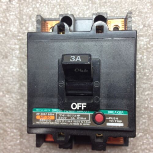 Matsushita Bbp2-3 Circuit Breaker