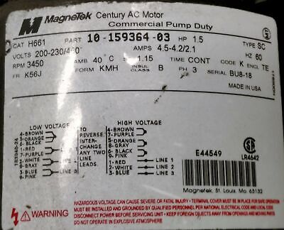 Scot Pump 3022k255 MOTORPUMP 16JM