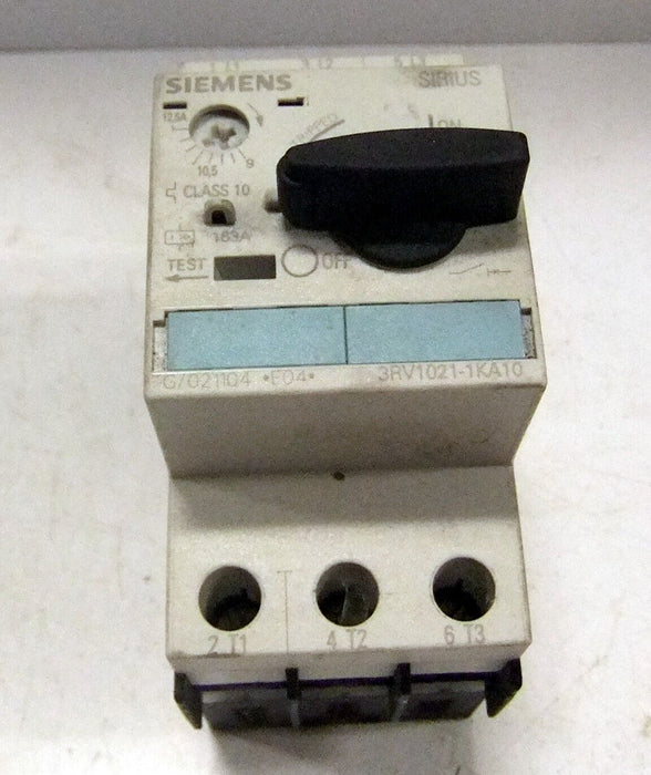 Siemens Circuit Breaker 3RV1021-1KA10