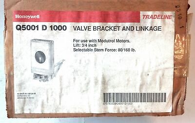 Honeywell Q5001D1000 3/4" Lift 80/160lb Modutrol III/IV Valve Bracket & Linkage