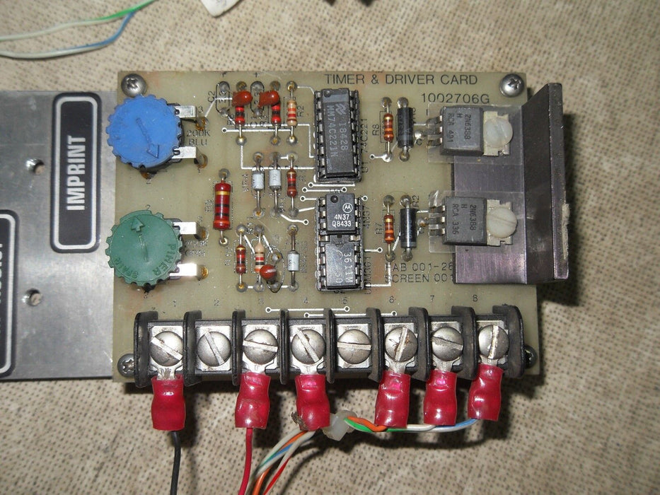 Label-Aire 1002706G Timer & Driver Card