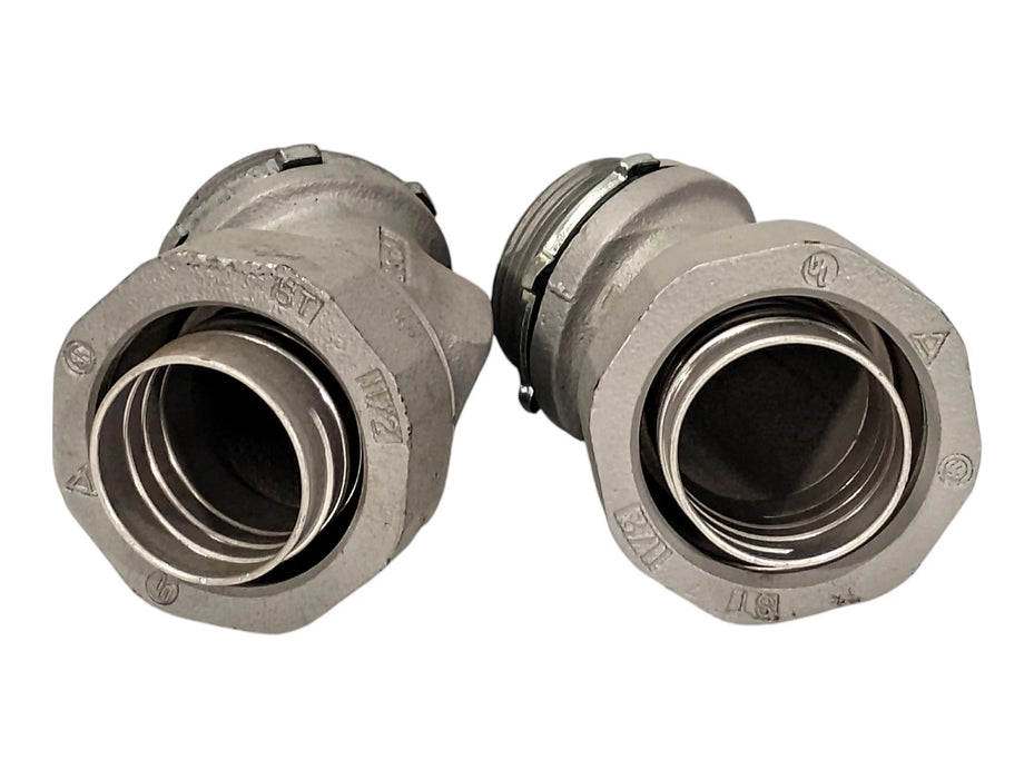 Appleton ST-45150 1-1/2 in 45 Degree Liquidtight Flexible Metal Conduit Fitting