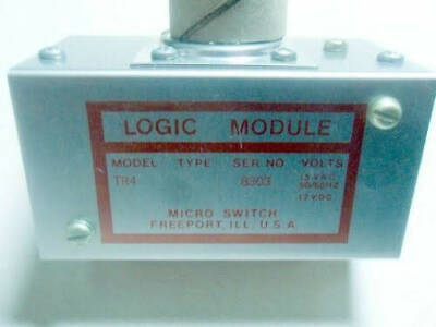 Honeywell FE-TR4 MICRO SWITCH Logic Module