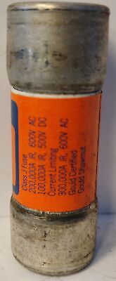 Ferraz Shawmut AJT2 600 V AC / 500 V DC 2 A Amp-Trap Time-Delay Fuse - Lot of 2