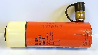 Power Team C256C Single Acting 25 Ton Hydraulic Cylinder