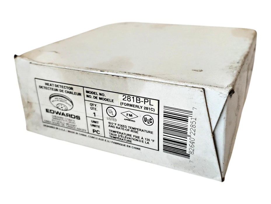 Edwards Signaling 281B-PL 125 V AC 3 A Heat Detector