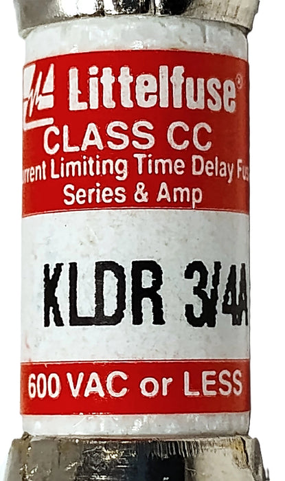 Littelfuse KLDR-3/4 600 V AC 0.75 A Current-Limiting Time-Delay Fuses