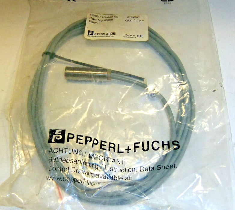 Pepperl Inductive Sensor DC NBB2-12GM40-E0