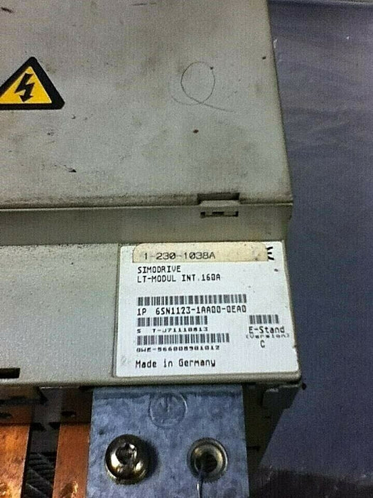 Siemens 6SN11231AA00EA0 Drive