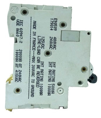 Merlin Gerin MG24445 480/277 V AC 4 A 2-Pole Supplementary Circuit Breaker