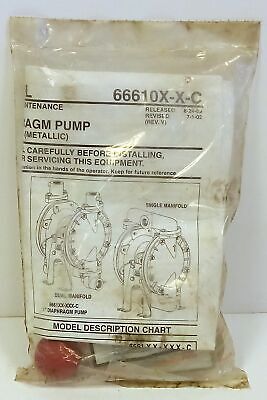 Ingersoll Rand ARO 637167 Pump Abrasion Kit for Diaphragm Pump