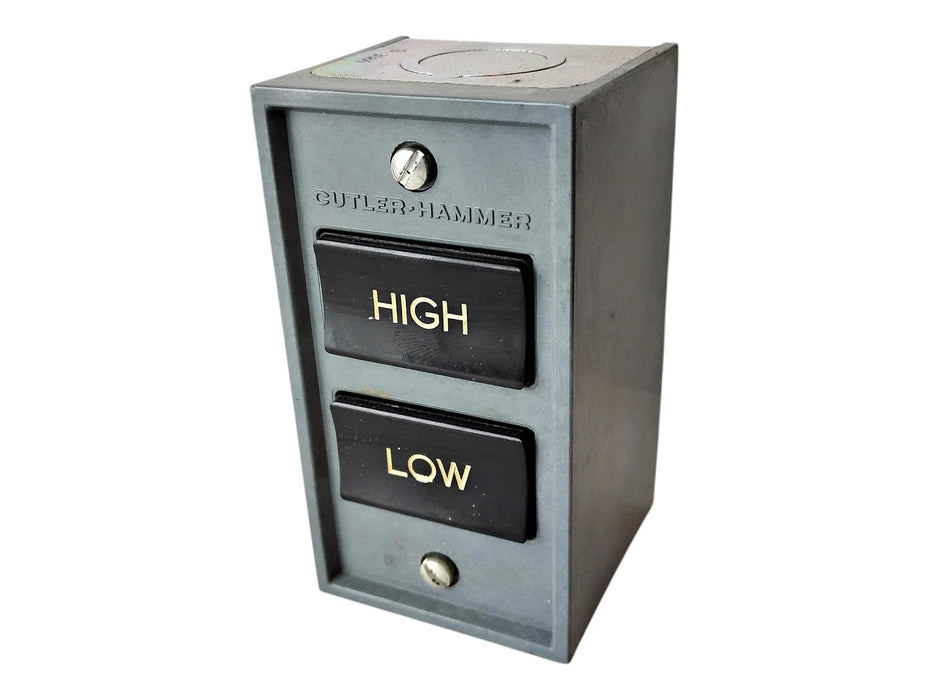 Cutler-Hammer 10250H5205 NEMA 1 HIGH-LOW Standard Duty Push Button