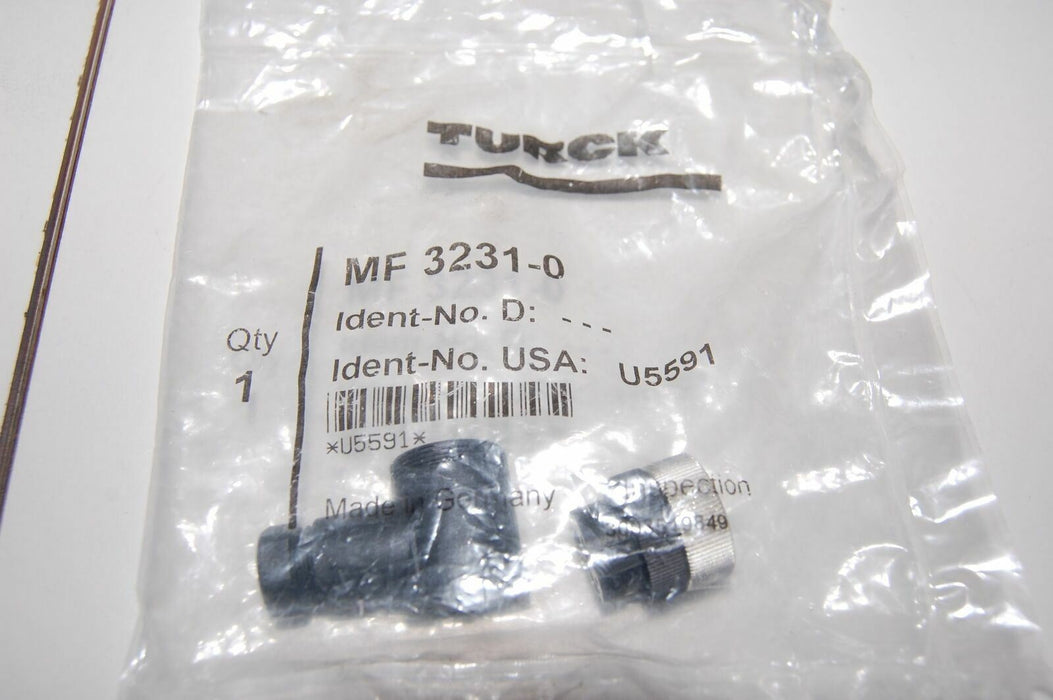 Turck MF 3231-0 Plug & Receptacle