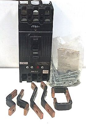 GE TFJ224225 225 A 480 V AC / 250 V DC 1 PH 2 P Molded Case Circuit Breaker