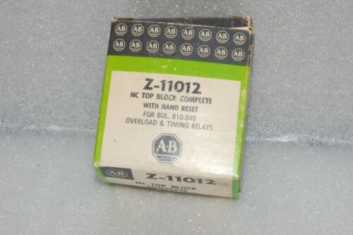 Allen-Bradley Z-11012 TOP BLOCK FOR OVERLOAD RELAY