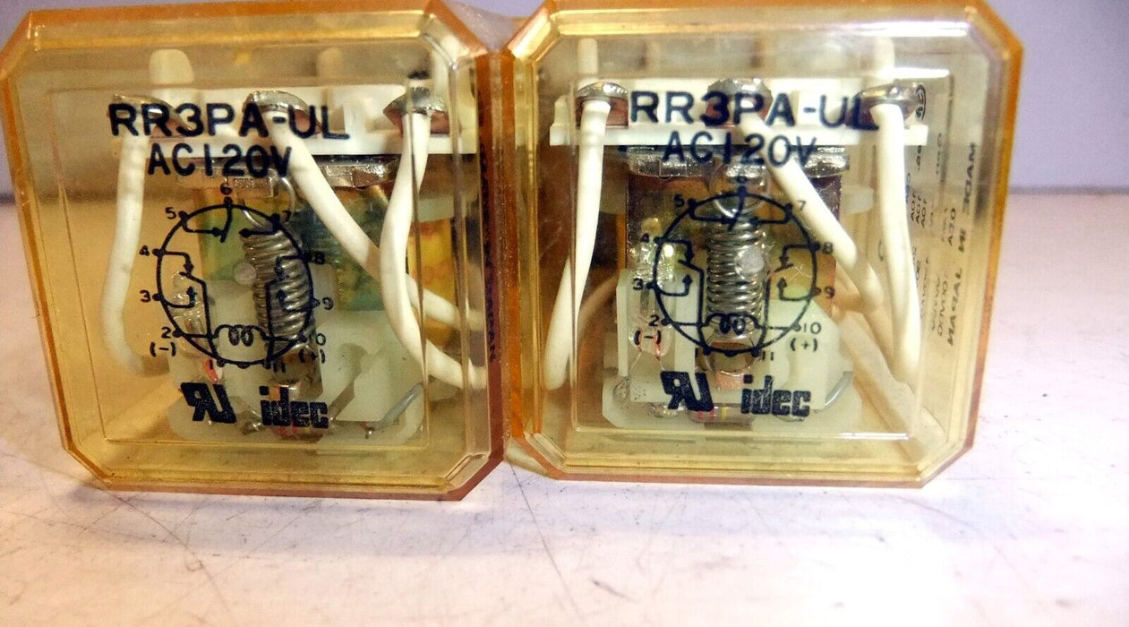 IDEC RR3PA-UL-AC120 11 Pin Relay