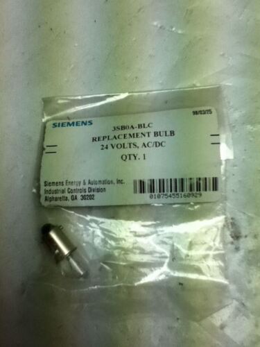 LOT OF 7 Siemens 3SB0A-BLC BULBS
