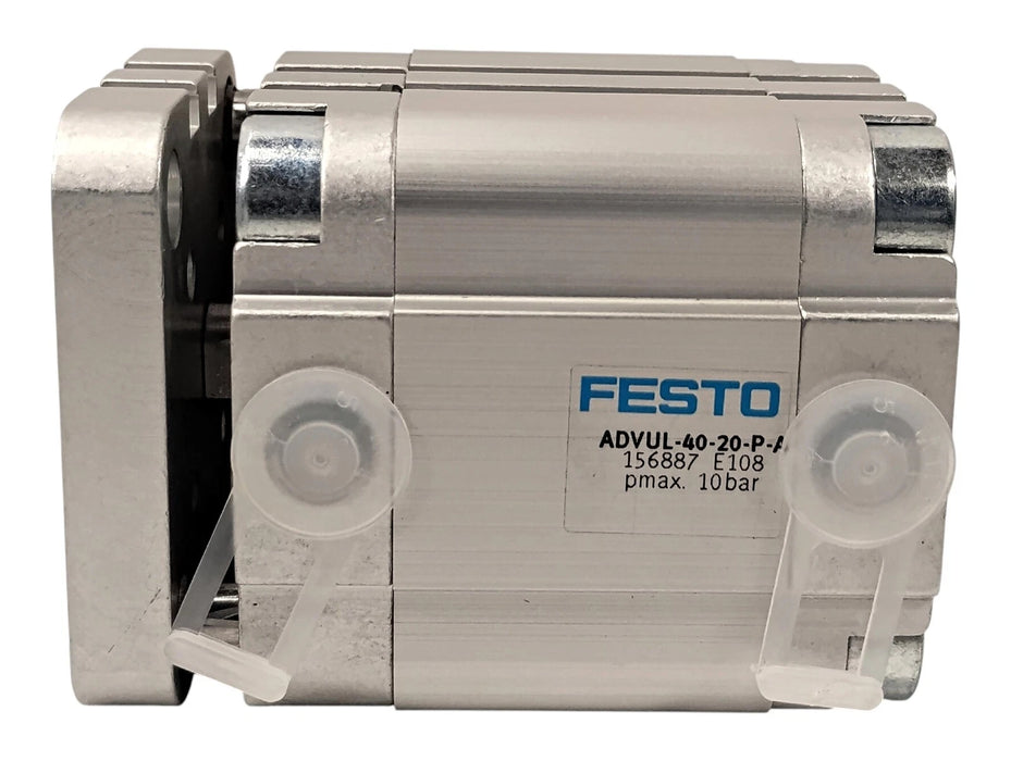 Festo ADVUL-40-20-P-A 156887 10 bar Double-Acting Pneumatic Cylinder