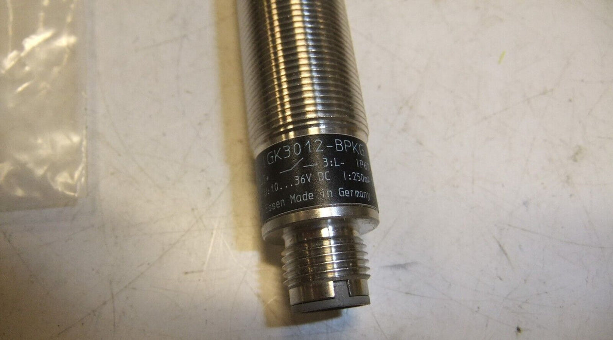 IFM Efector Inductive Sensor IG5841 IGK3012-BPKG/US-100-DPS