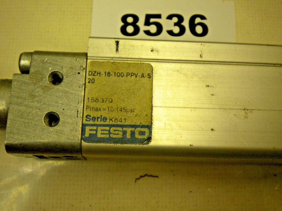 Festo DZH-16-100-PPV-A-S20 Antitwist Pneumatic Cylinder