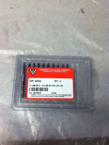 LOT OF 10 VERMONT TAP AND DIE COMPANY DRILLS