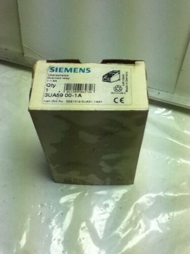 Siemens 3UA59-00-1A OVERLOAD RELAY