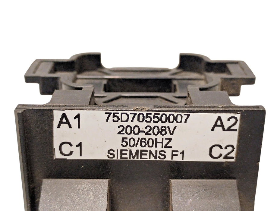 Siemens 75D70550007 200-208 V AC Coil
