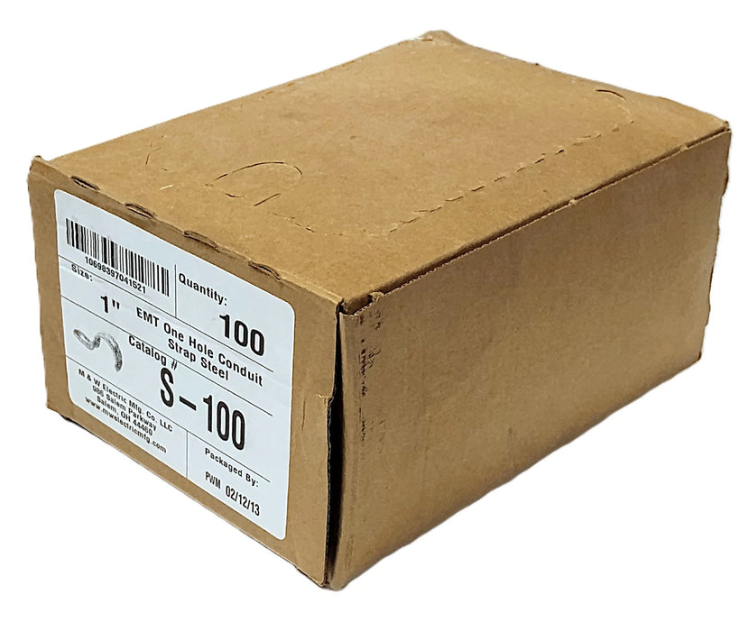 MW Electric S-100 1 in 1 Hole Conduit Strap