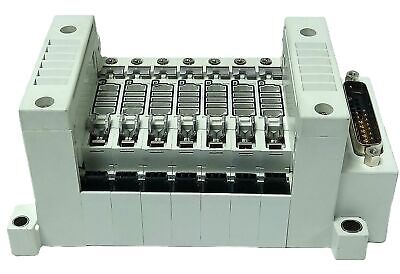 SMC VV5Q11-07C6FU0-B 7 Stage Pneumatic Manifold Assembly